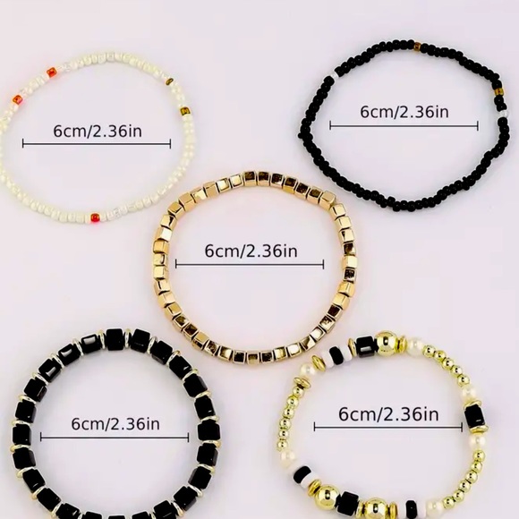 Bohemian glass Bracelet set - Picture 12 of 13